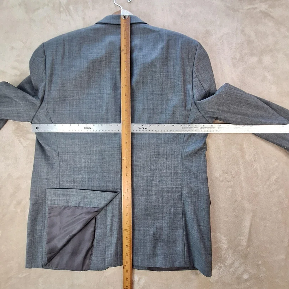 Lauren Ralph Lauren Suit Mens 44 38W Gray Wool Single Vent 2 Btn 2 Piece Formal